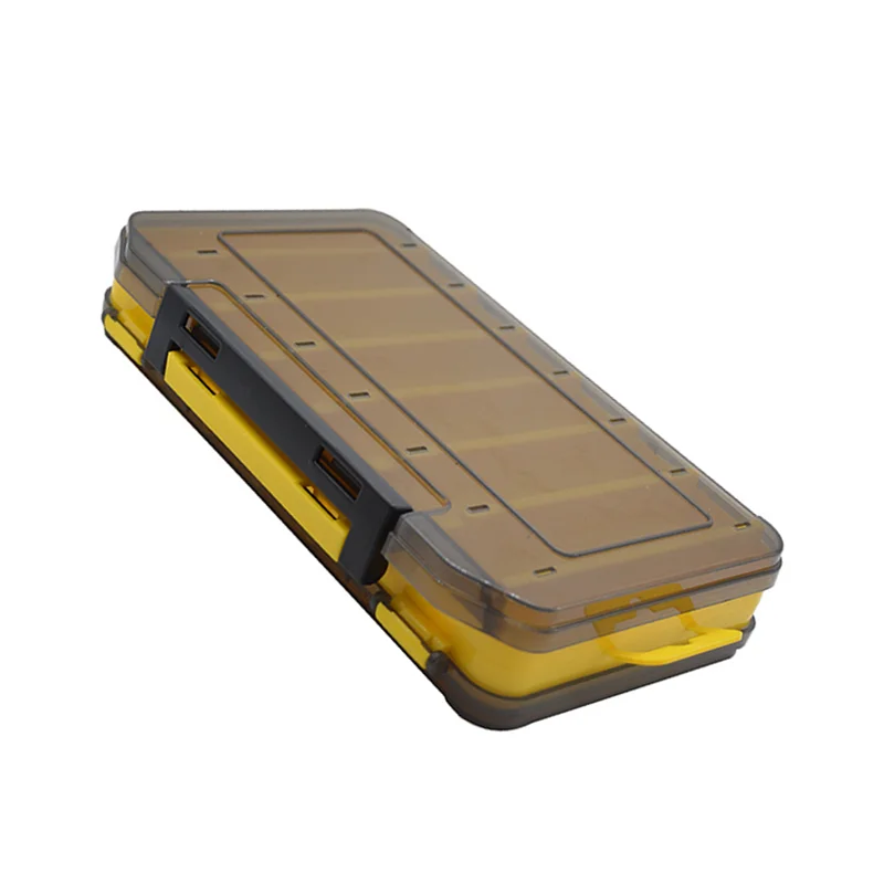 HOWELL High Quality Double-sided Two Color Waterproof Storage Plastic Box Lure Fishing Tackle Boxes Fishing Accessories