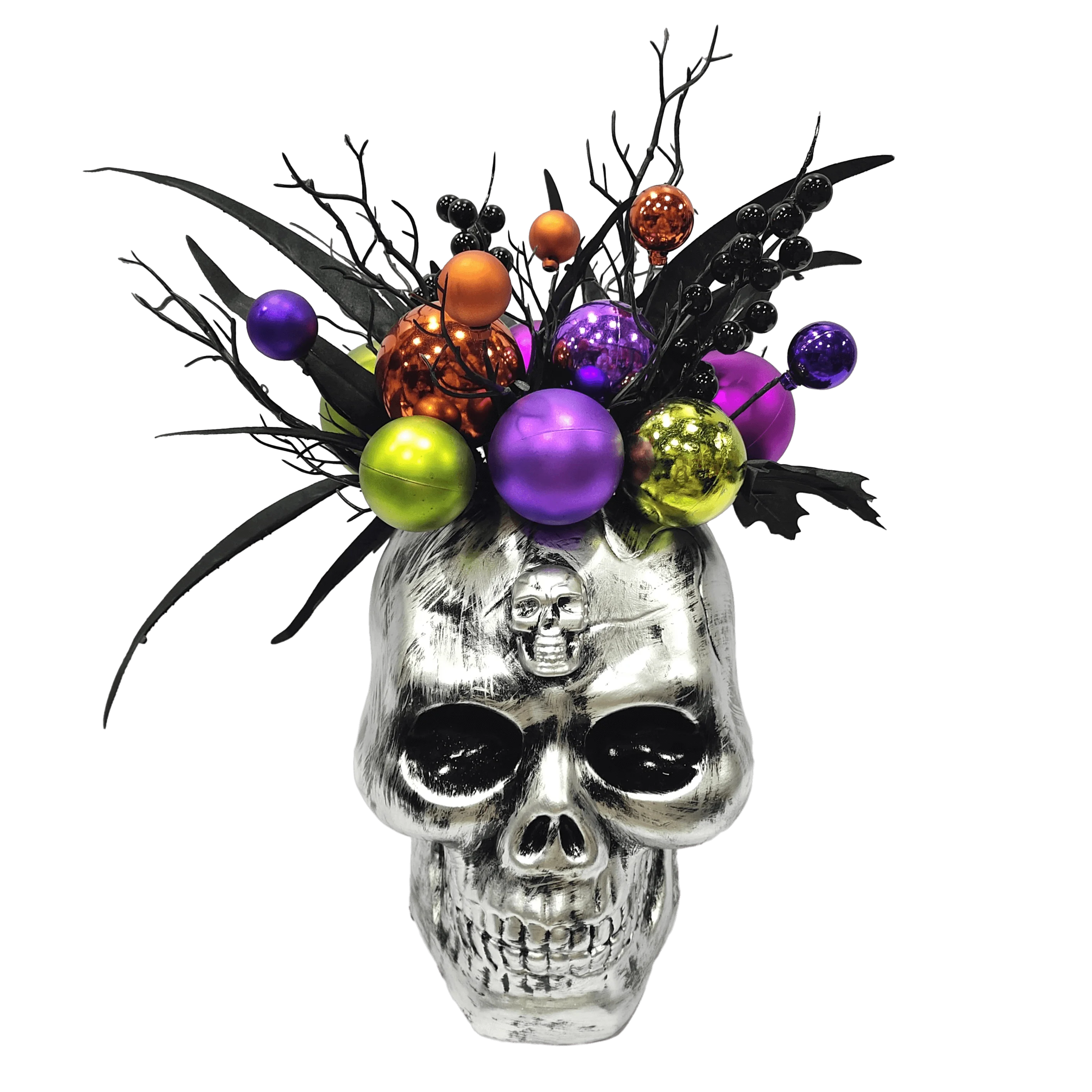 Senmasine Multiple Styles DIY Table Decoration Pumpkin Witch Hat Spooky Eyes Baubles Party Halloween Skeleton