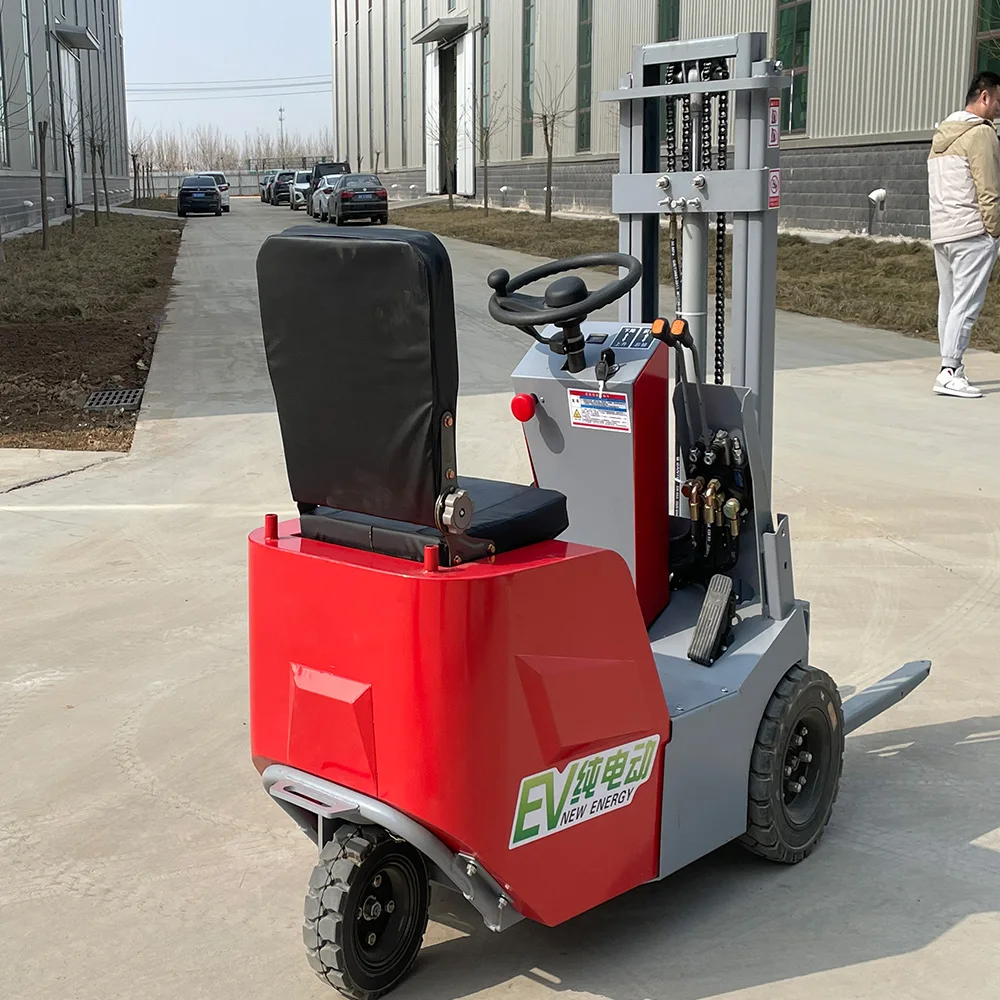 2023 latest small electric forklift 500 kg lifting 2 meters easy operate mini electric fork lift