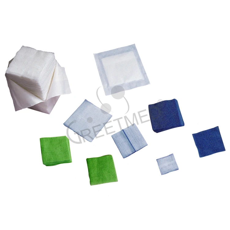 cheap price 19x15 mesh surgical cotton absorbent medical pack sterile gauze swabs