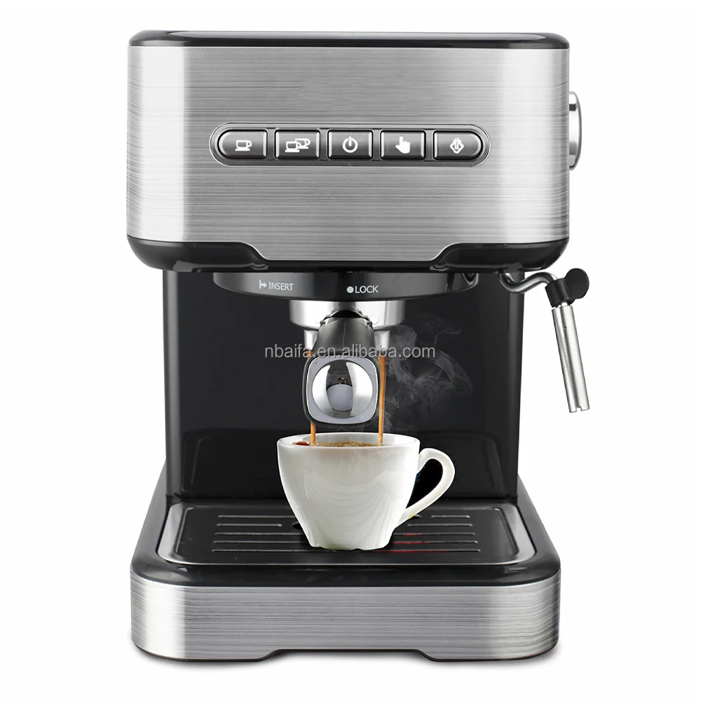 Aifa New Production 20 Bar Stainless Steel espresso machine maker Household Digital Electric Professional Smart Coffee Machine