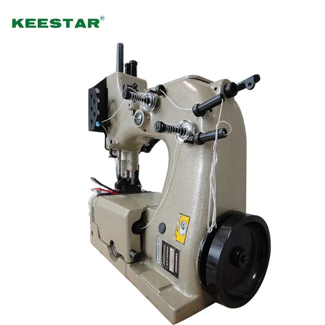Keestar KH-U800CG(80800CG) guillotine type woven sack closing fertilizer bag sewing machine