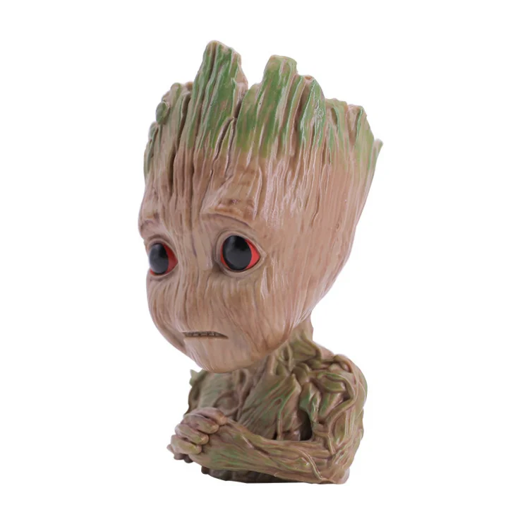 New design  Action Figure Baby Groot Flower pot