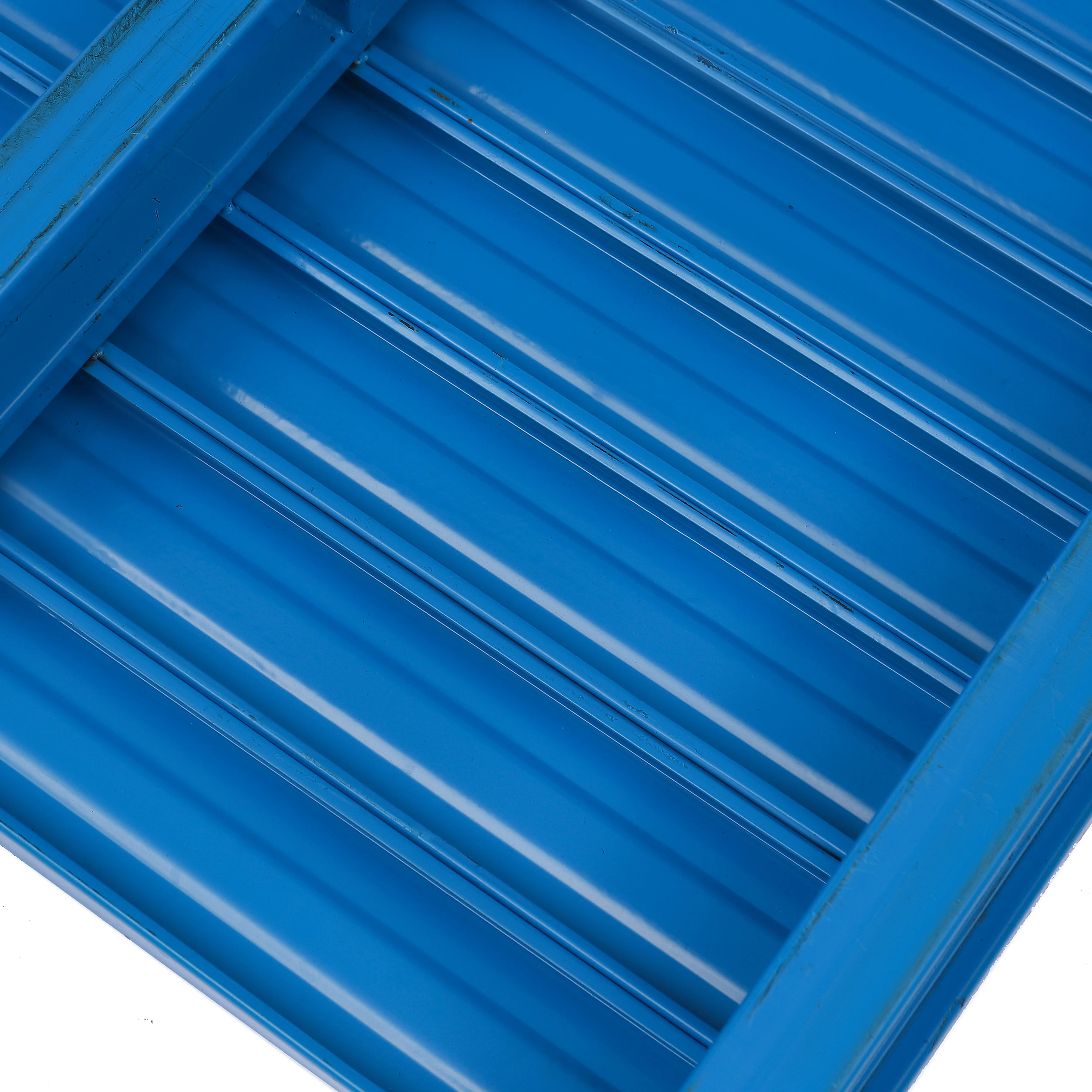 Q235 Heavy Stacking Racking System is Injected into Warehouse to Store Cargo  Metal Steel 2-Way Pallets at good price