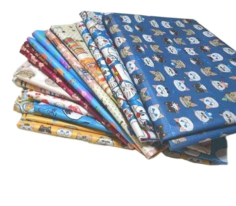 100% Cotton Woven NO MOQ High Quality Canvas Fabric For Tote Bags with Custom Printed