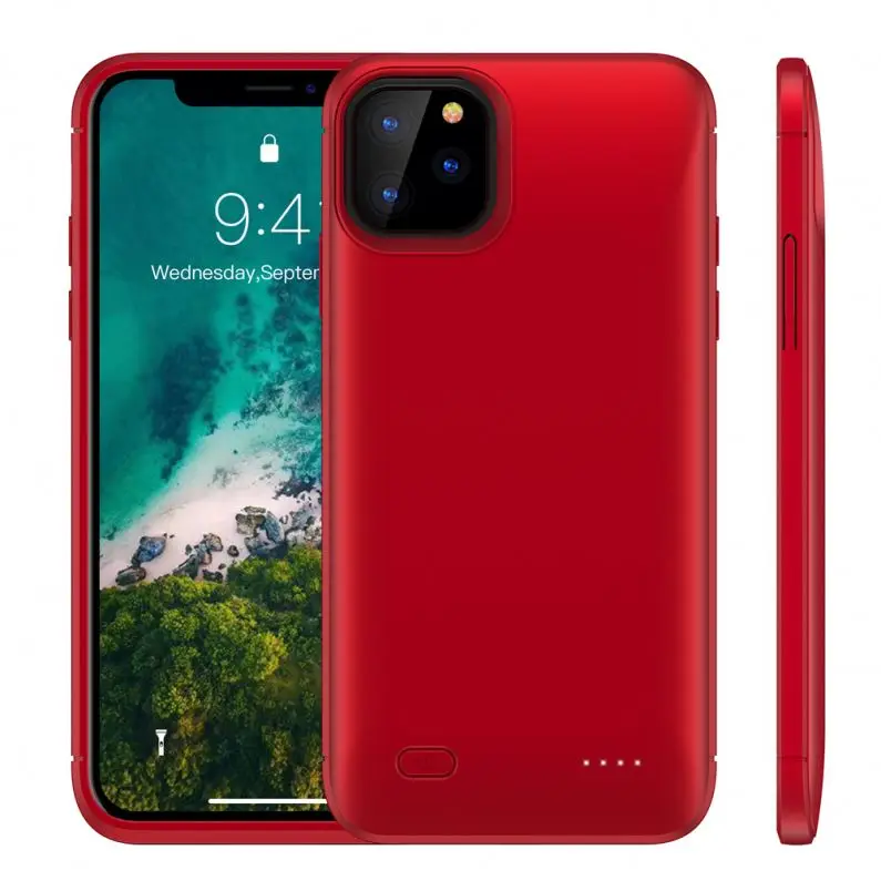 4000mAh Rechargeable Cover  Charger Power Bank Battery Case For iPhone 11 Pro Max