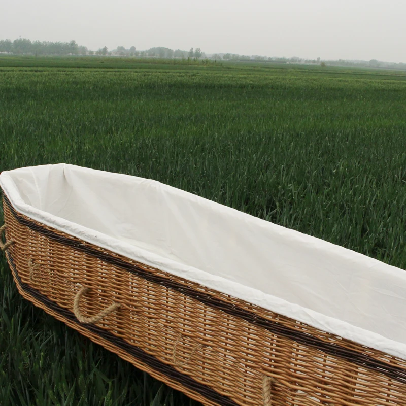 Эко Rot-proof японский Плетеный гроб из Китая