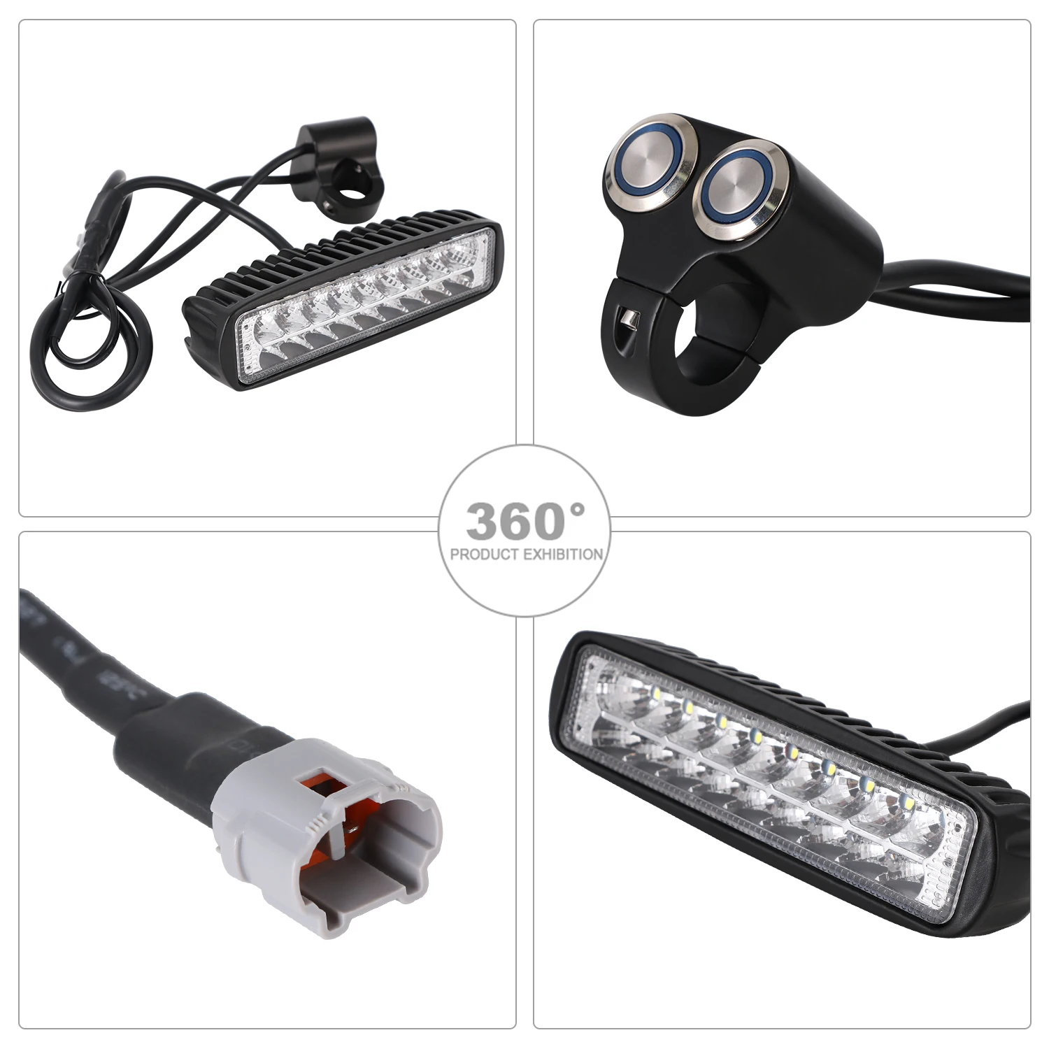 JFG E-BIKE Led Head Lights For Motorcycle For Sur Ron Light bee X/S