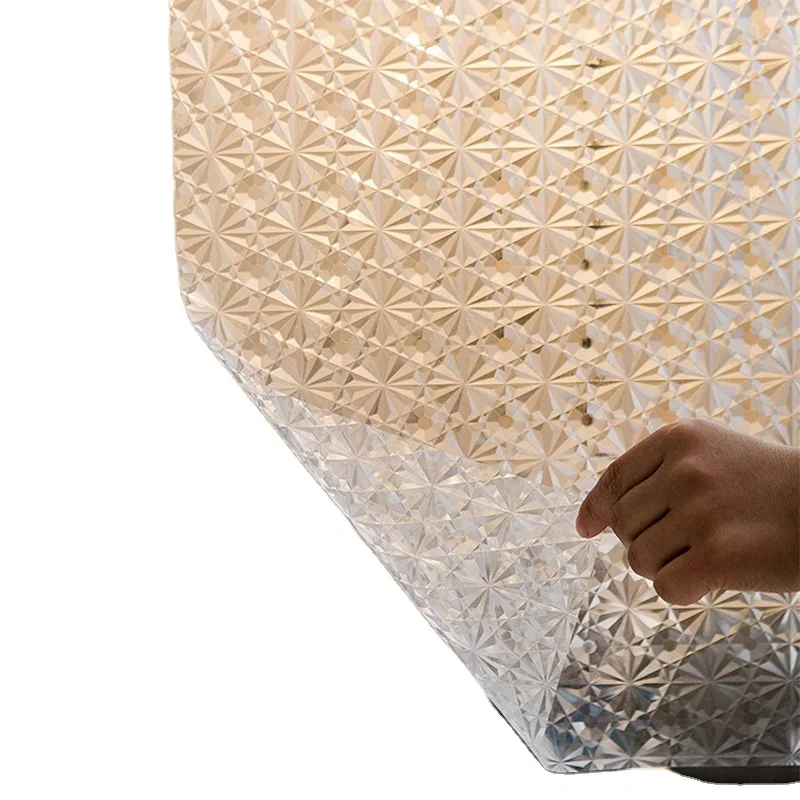 Custom Meters 60 90 45 cm width New Design Glass Self Adhesive Frosted Window Privacy Decoration Film Reusable No Glue