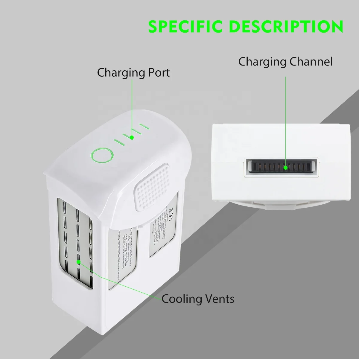Drone Intelligent Flight DJI Phantom 4 Battery 5870mAh 15.2V Replacement Li-Po battery for DJI Phantom 4 Pro Drone