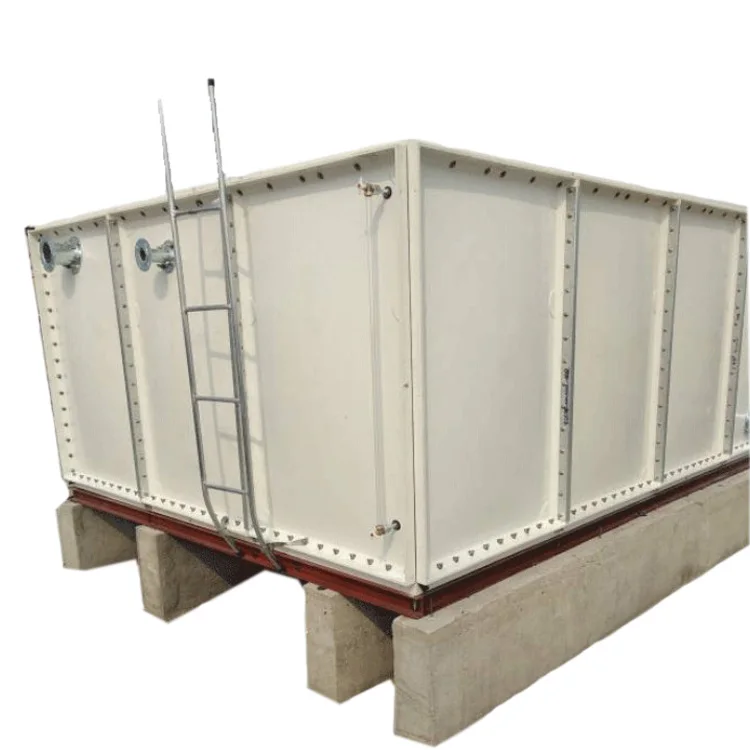 Fiberglass Sectional Water Tank Price Potable Modular GRP FRP Plastic Drinking Square Water Storage Tank