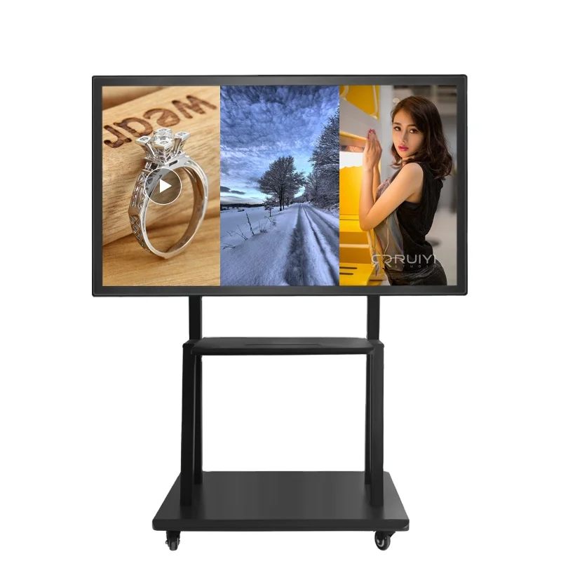 All In One Flat Touch Screen Boards All In One Whiteboard Interactive Projector