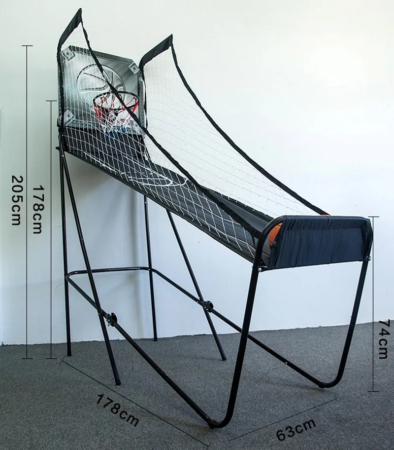 Basketball Shooting Game Machine for Two Players