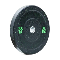 Hi-temp Colored Freeweight Bumper Plate For Weightlifting