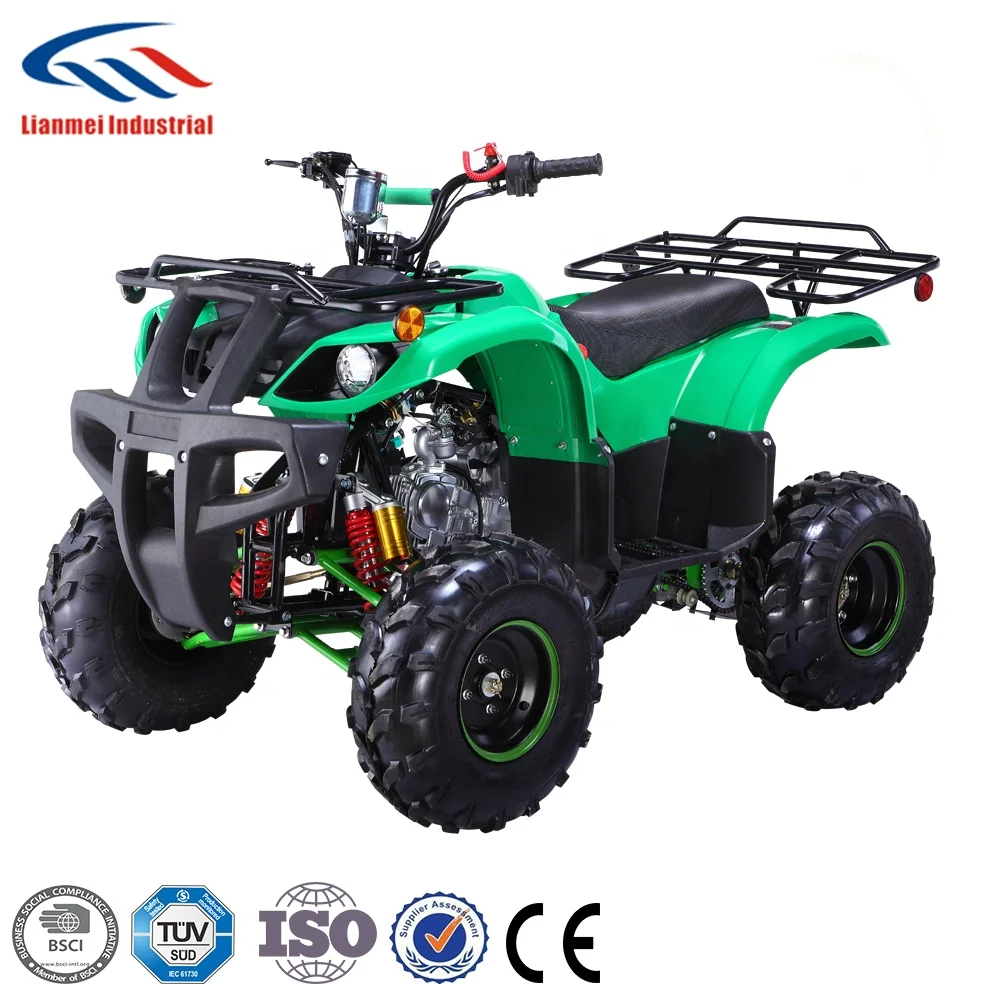 Оптовая продажа; Лидер продаж; Высокое качество 4 колеса мотором марки лунсин 110cc 125cc Вездеходы взрослых atv