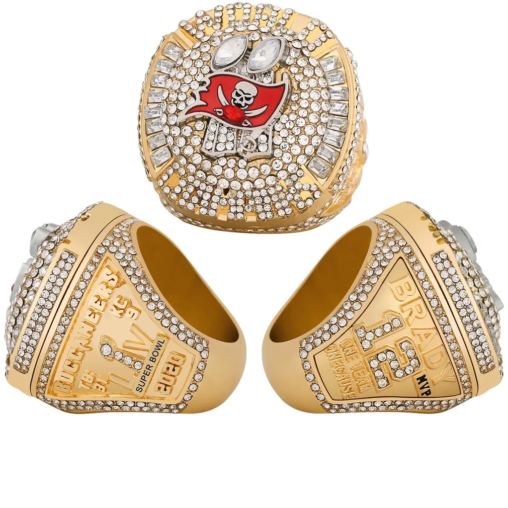 2020 Tampa Bay Buccaneers Ring Nfl Flip Tom Brady Championship Ring