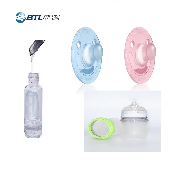 Transparent Food Silicone Rubber LSR Food Silicone For Nipple Kitchen Ware BQ6360