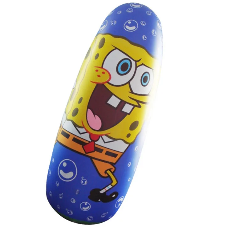 Sale Kids Pvc Inflatable Boxing  Punching Bag Equipment Set Toy