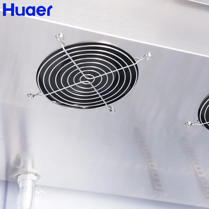 Upright Beverage Glass Door Cooler Single-Temperature Cold Drink Display Fan Cooling