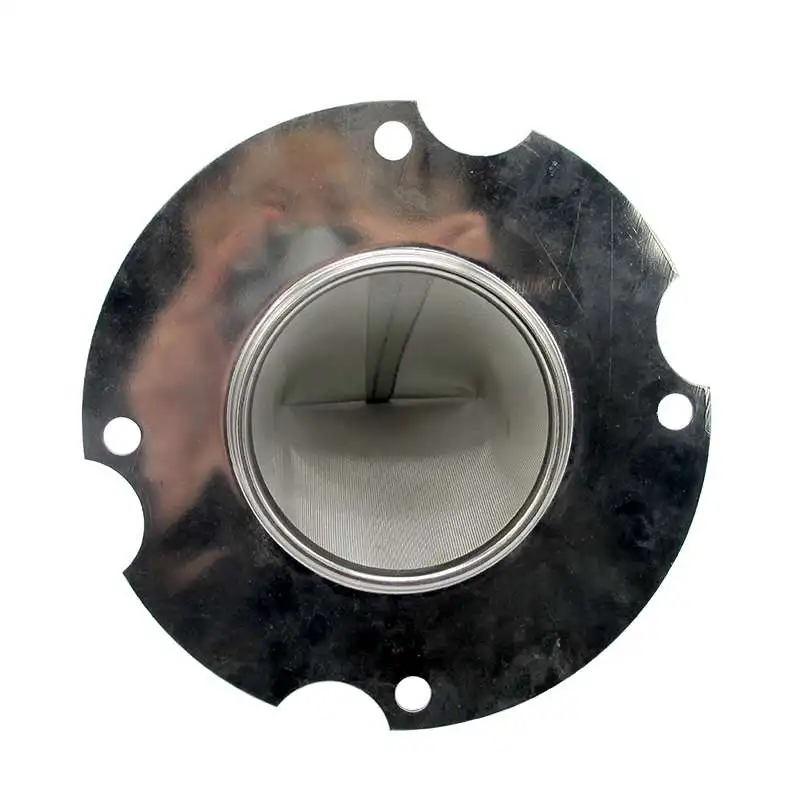 stinless steel 1 inch cone type filter screen tube stand Witches Hat Temporary Filter Basket