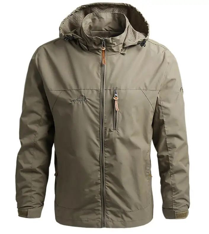 
man wind repellent custom fleece jacket 