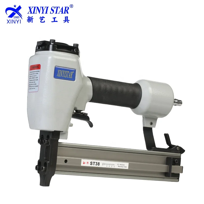 XINYI ST38 nail gun heavy duty pneumatic air gun cordless concrete nailer concrete t nailer nail gun for sale stapler cement