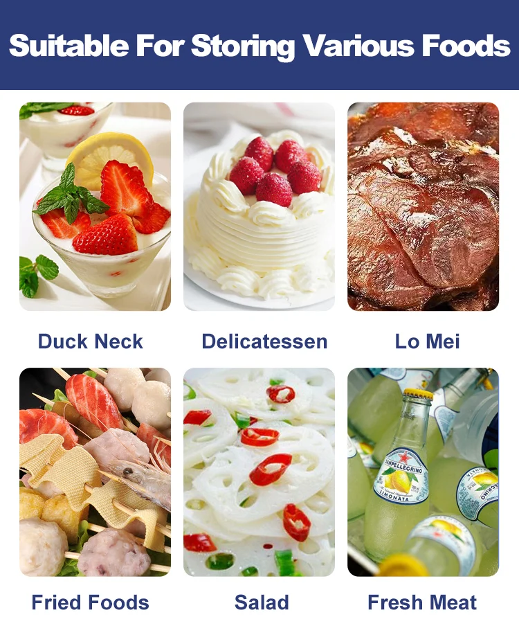 Glass Door cake fridge display Bakery Display Showcase chocolate refrigerator