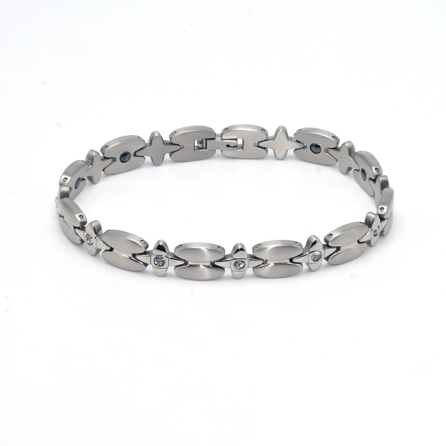 Titanium & Stainless Steel Germanium Energy Bracelets with Bio Magnetic Bracelet Men Jewelry magnetic hematite bracelet