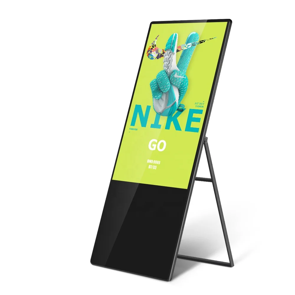Shenzhen Refee 32inch 43inch 49inch Advertising Screen Lcd Display Portable Kiosk Android Digital Signage
