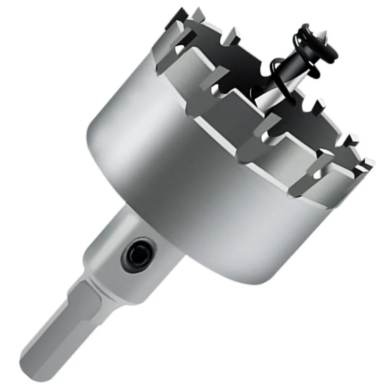 12-100mm TCT Hole Saw 5A Core Drill Bit Tungsten Carbide Tipped Hole Cutter Heavy Duty for Stainless Steel Metal
