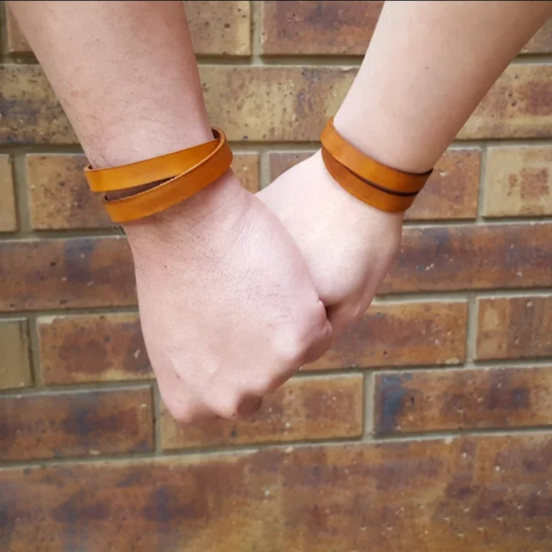 hot sales bracelet leather customized fashion Custom Leather Bracelet vintage anniversary Gifts for Men