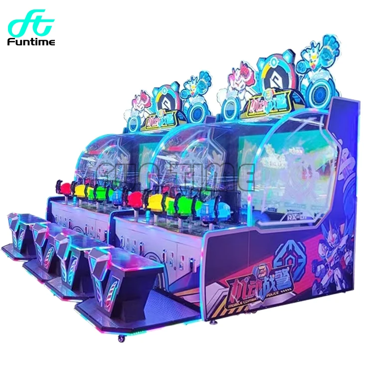 Amusement Park Game Kids Water Shooting Lottery Redemption Arcade Machine Amusement Electric Arcade Video Games