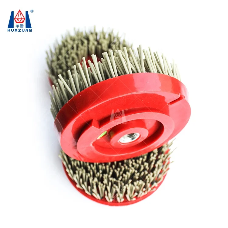 110mm Diamond Round Abrasive Brush for Granite Stone Polishing