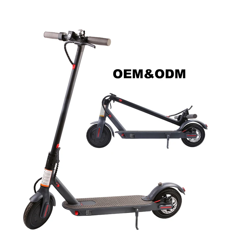 OEM Foldable Adjustable Kick Scooter 2 Wheel Scooter For Adult