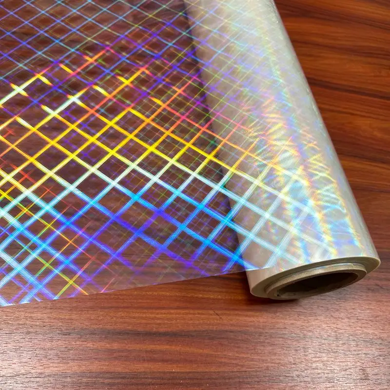 Factory Wholesale BOPP Film Thermal Lamination Holographic Film for packing