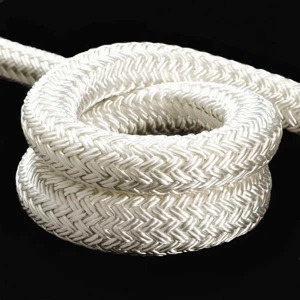 Top quality  customized package and size  nylon/ polyester double braided marine line  for sailing boat,  yacht marine rope