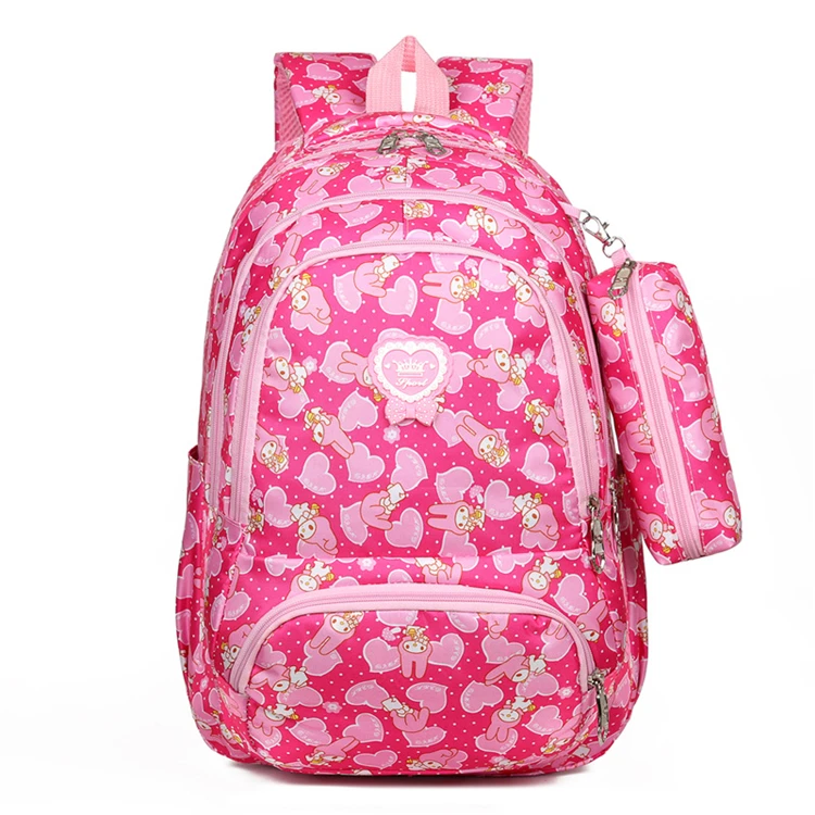korean trend custom casual large bagpack backpack school girls children