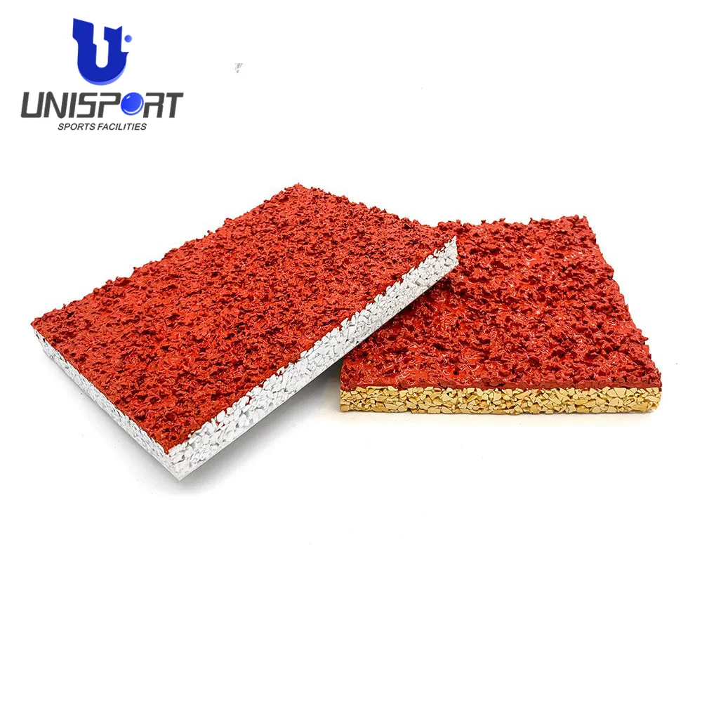 Best Price and Quality Red Prefabricated Runway Rubber Athletic Running Track for Gym