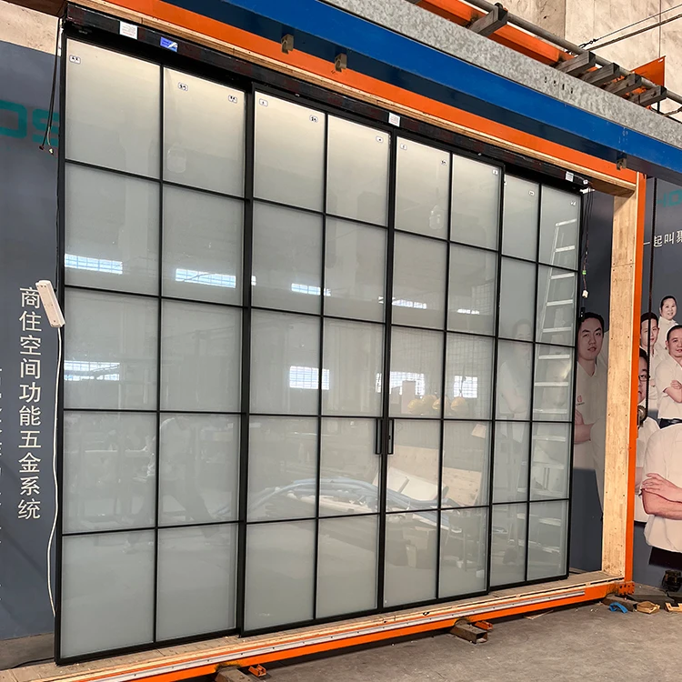 2024 Sensor Door Opener Unit Automatic Door Sliding System Kit For Hotel Office Entrance Sliding Door