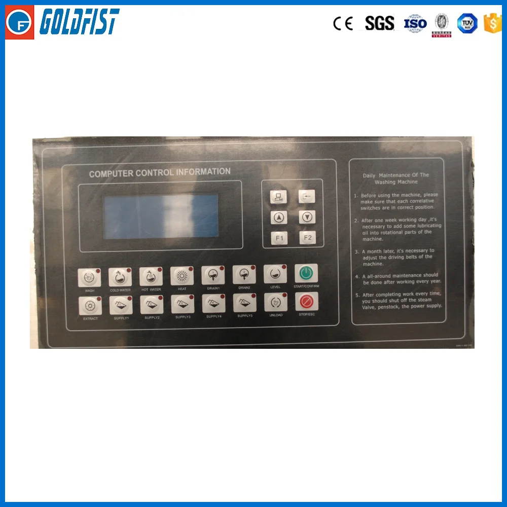 Industrial Washer Machine Type and Use Condition Laundry Machinary