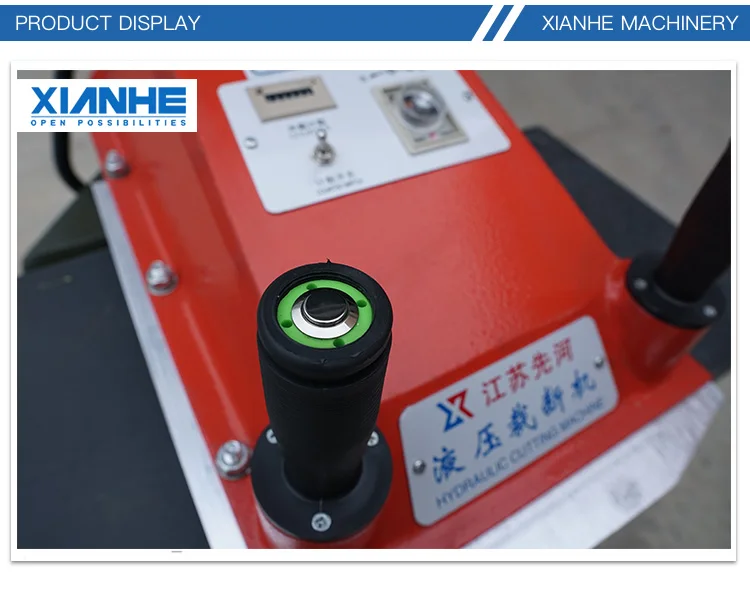 Hydraulic Swing Arm Cutting Machine for shoe making industry