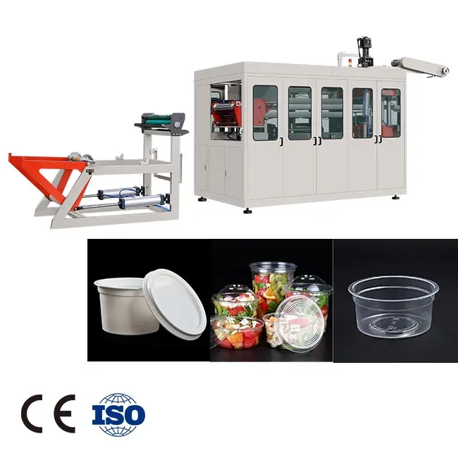 Машина для изготовления пластиковых коробок хранения и транспортировки одноразовых