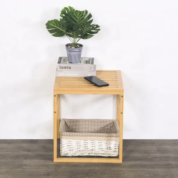 Wooden Bathroom Bench Waterproof for Spa Garden Living Room Shower Seat for Elderly Indoor Bamboo Step Stool