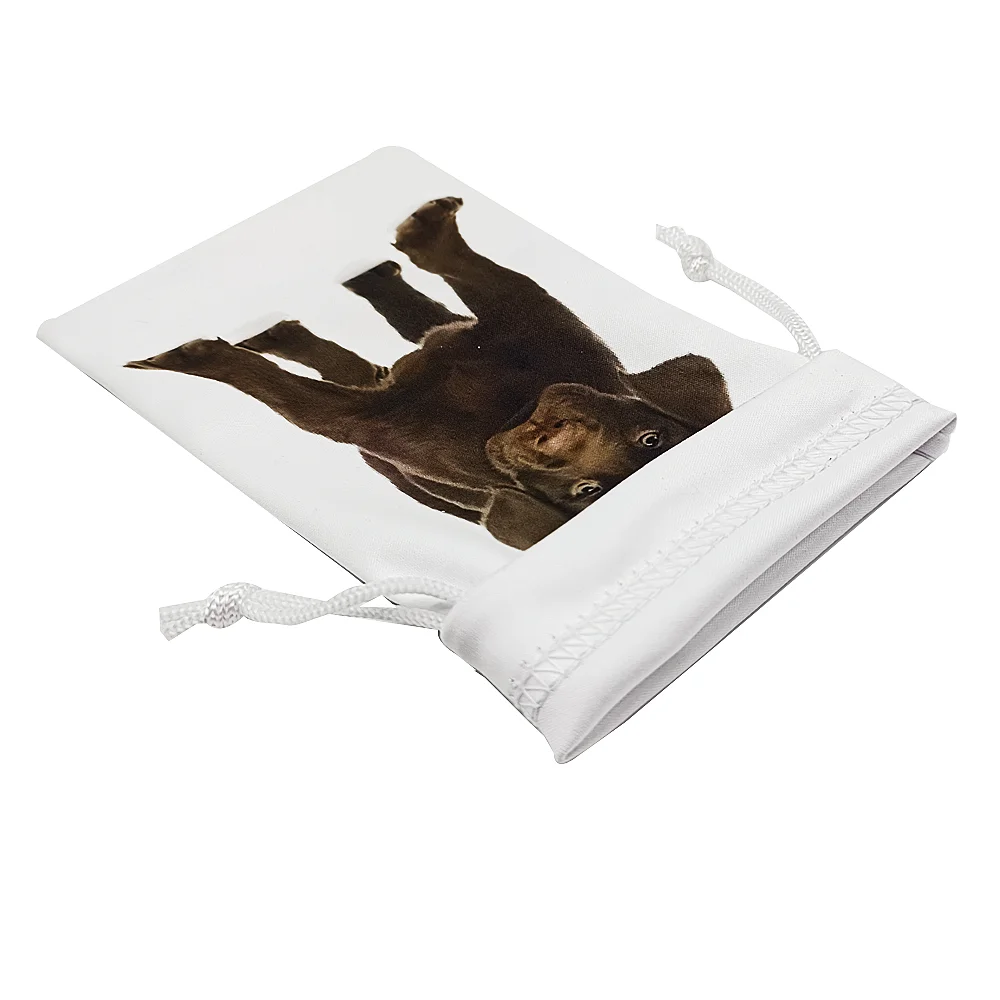 Fashion Microfiber Eyeglasses Cleaner Glasses Clothes Sunglasses Cloth Glasses Cleaning Pouch Bag