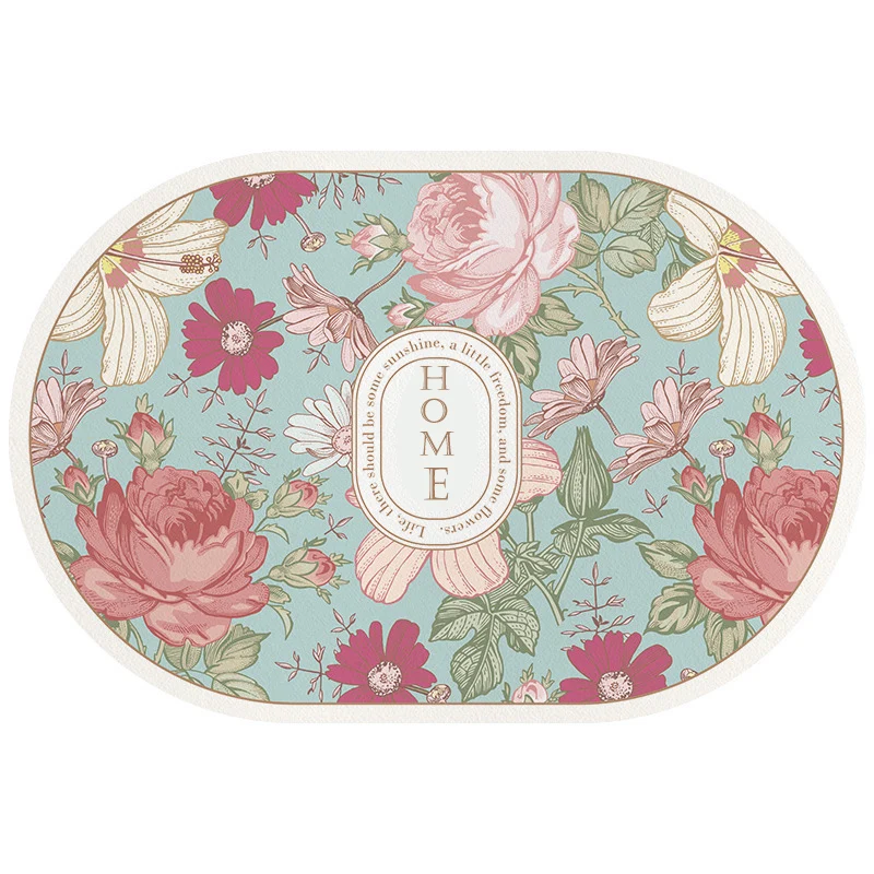 Household Items Diatom Earth Bath Mat For Bathroom Floor Bath Mat Diatomaceous Earth Shower mat 40x60cm