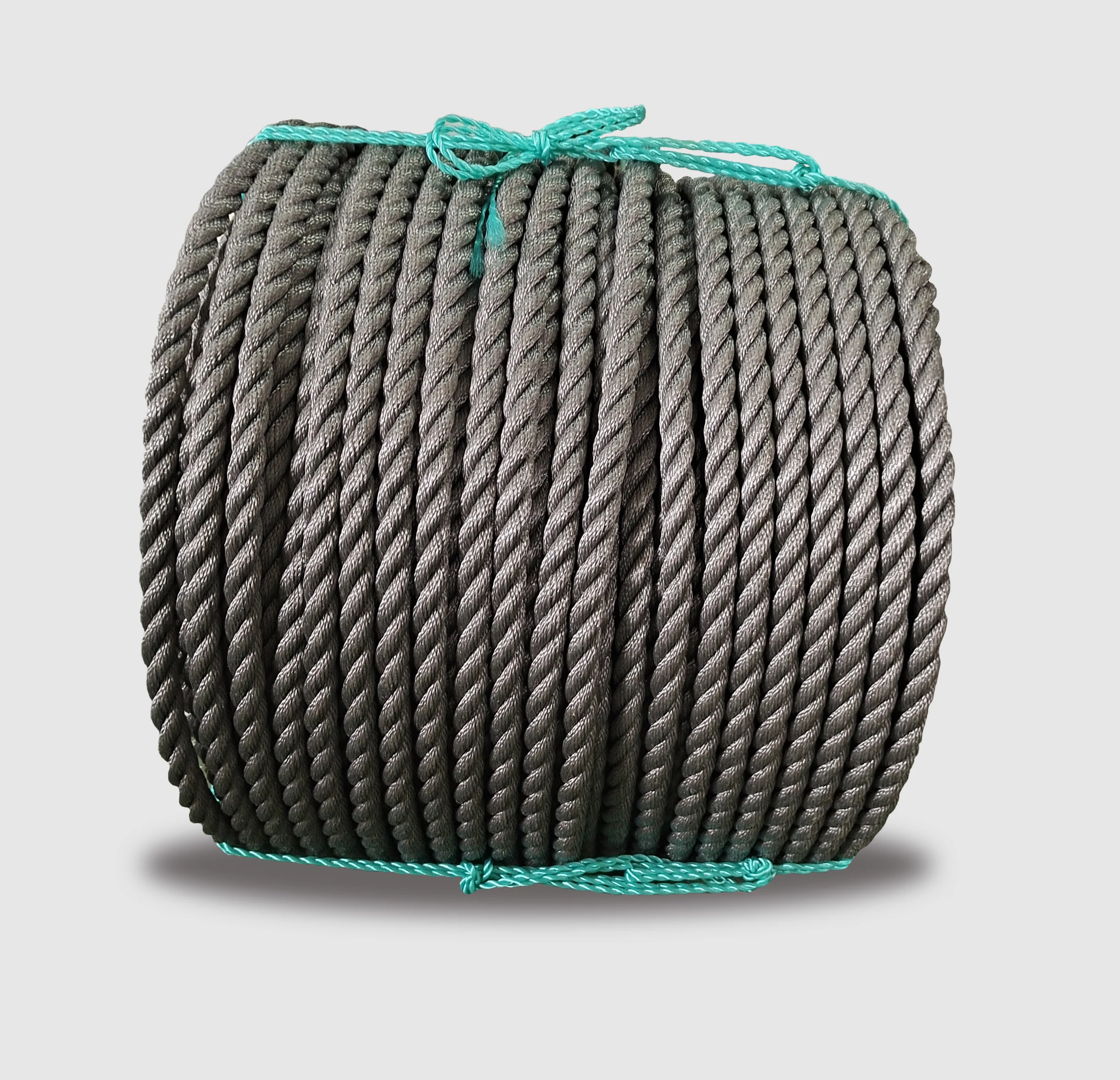 
Silver Gray Diameter 4-28mm Twisted Packaging Polypropylene Monofilament Rope Beige 