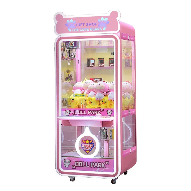 Игровой автомат с монетами торговый когтями недорогой игровой для кукол