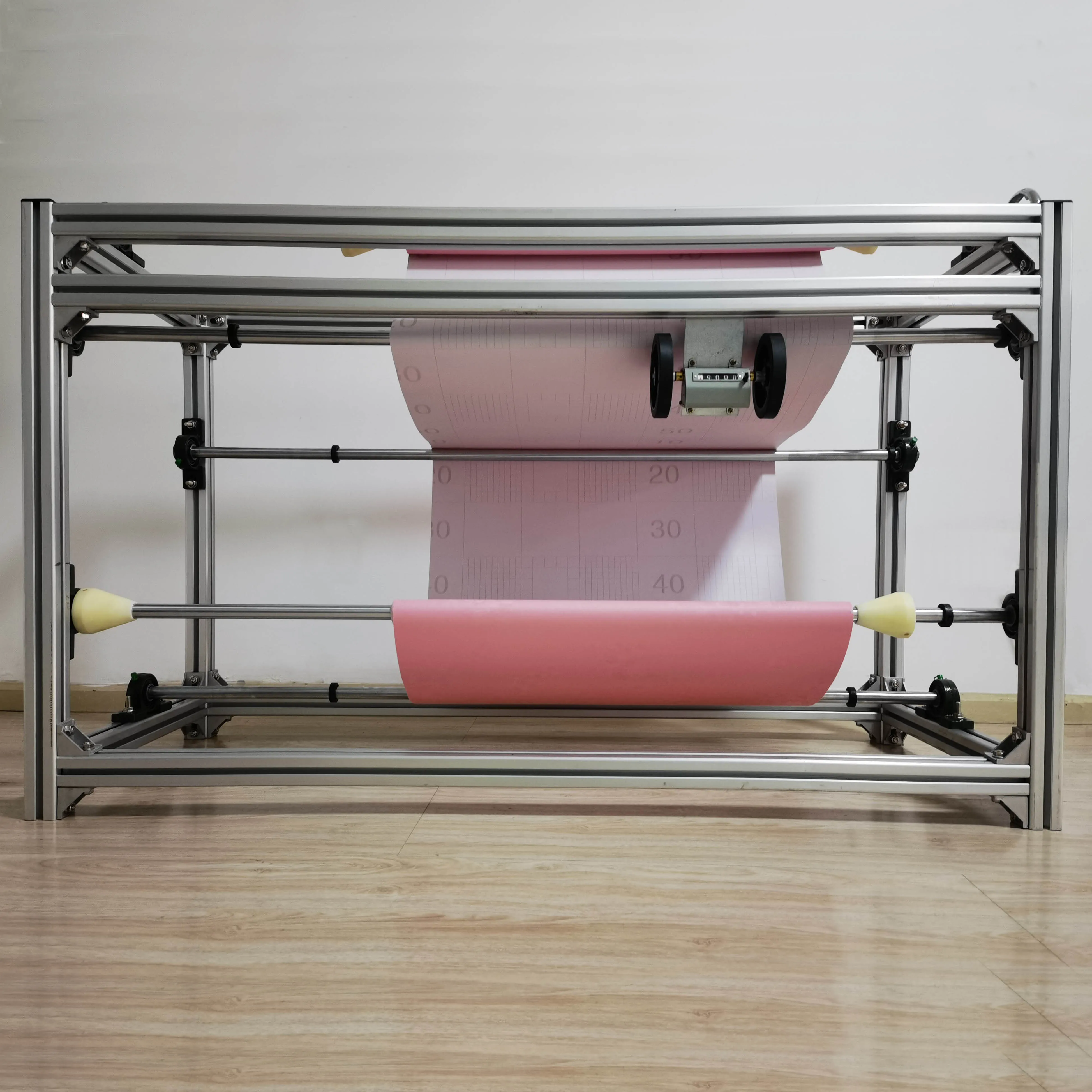 Cheap Textile Fabric Paper Roll Rewinding Machine for Wallpaper Shop