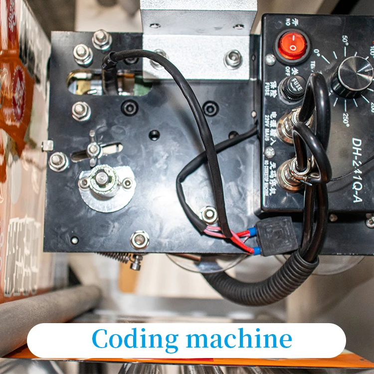 Spot wholesale nuts chocolate candy tablet printing ziplock packaging machine