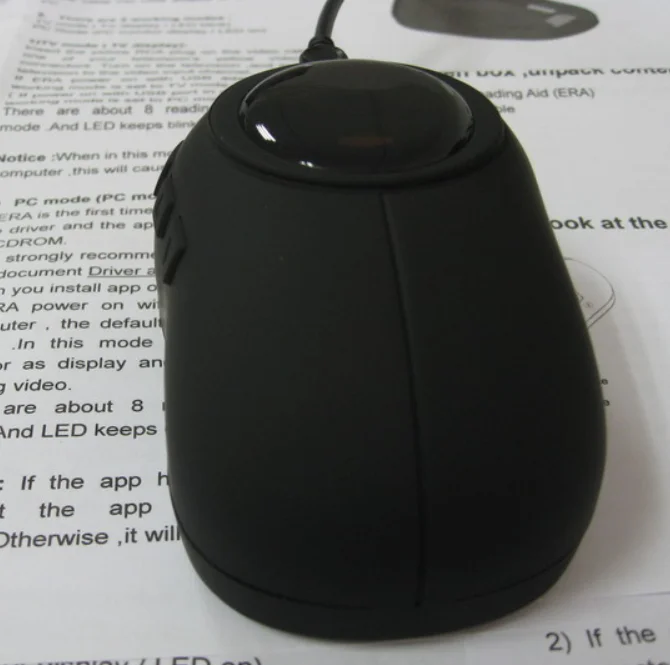 
High quality Portable mouse video magnifier connects with PC or TV 